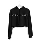 Culture Junkie Crop Hoodie - Black