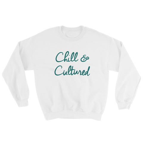 Chill & Cultured Sweatshirt - White