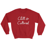 Chill & Cultured Sweatshirt - Red